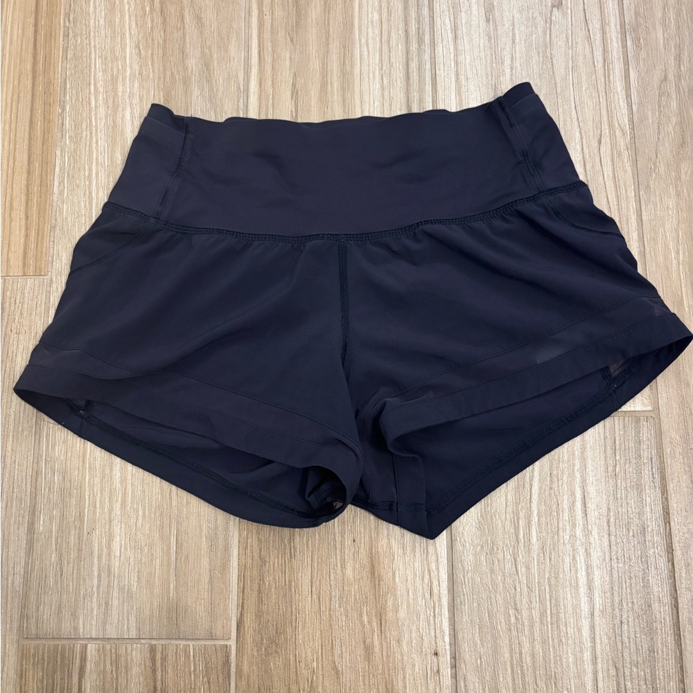 Lululemon Athletica Navy Athletic Shorts
